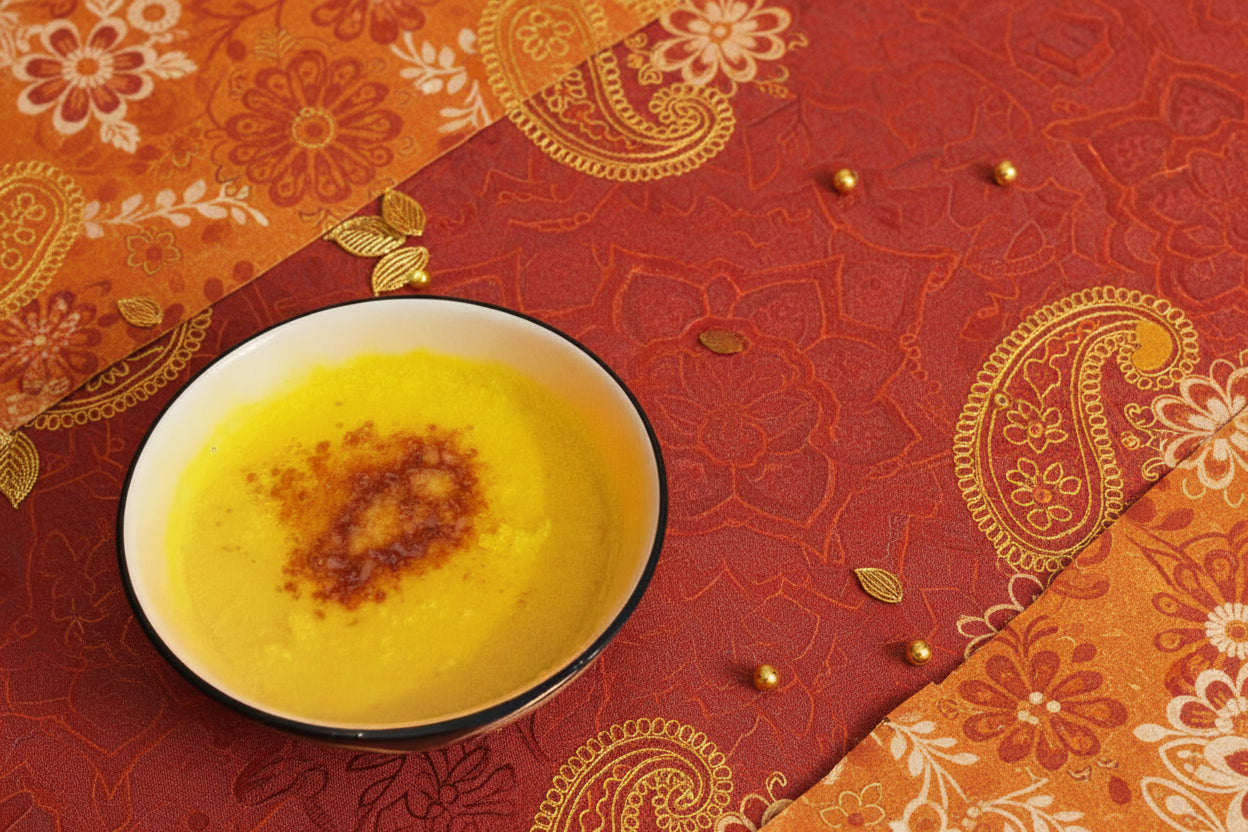 Golden Turmeric Coconut Custard🥥