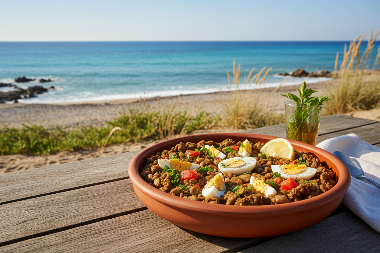 Foul medames by the sea